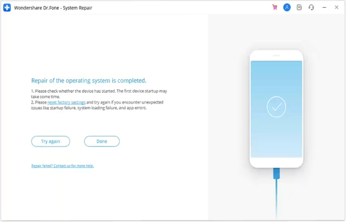 Step 3_ Download the firmware and click the appropriate button to fix your Android phone immediately.