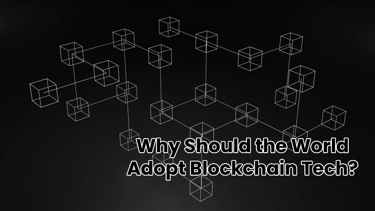 Why Should the World Adopt Blockchain Tech?